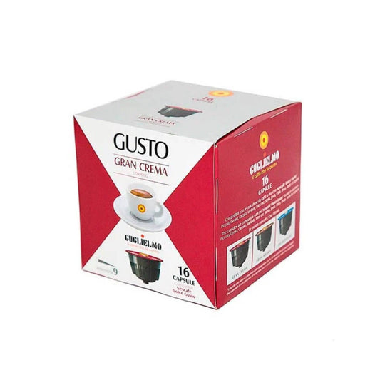 Capsule Caffè Guglielmo compatibili Nescafé Dolce Gusto Gran Crema